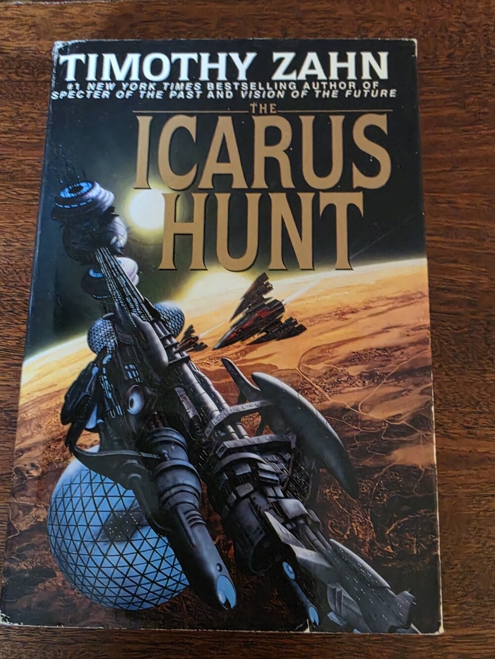 The Icarus Hunt By Timothy Zahn Hardcover with Dust Jacket 1999